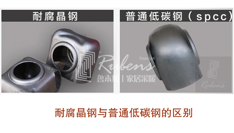 魯本斯耐腐晶鋼，鋼制暖氣片